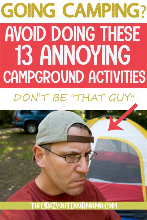 Exposing Annoying Campground Behavior And How To Stop It