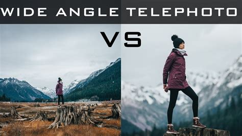 Wide Angle vs Telephoto Lens